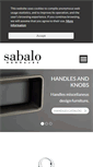 Mobile Screenshot of herrajes-sabalo.com
